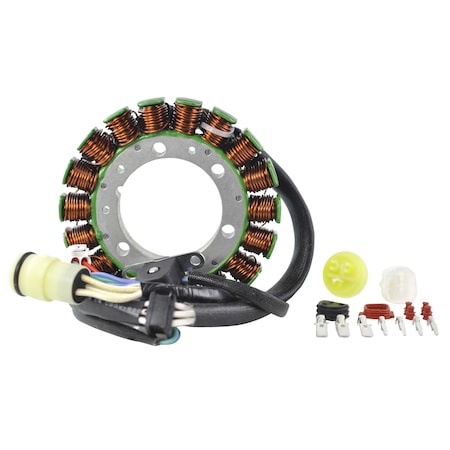 Rmstator High Output Stator 300 W for Yamaha YFM 350/400 Big Bear/Warrior/Wolverine/Raptor 2000-2013 RM01017